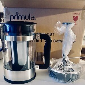 Primula Black and Silver Coffee Press